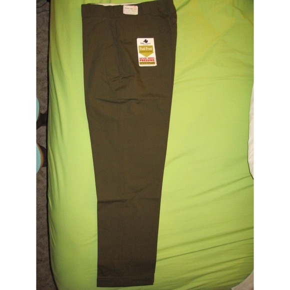 Pool of Sherman Other - Mens Collectible Authentic Pool of Sherman 33X31 Dress Pants Dark Green Slacks!